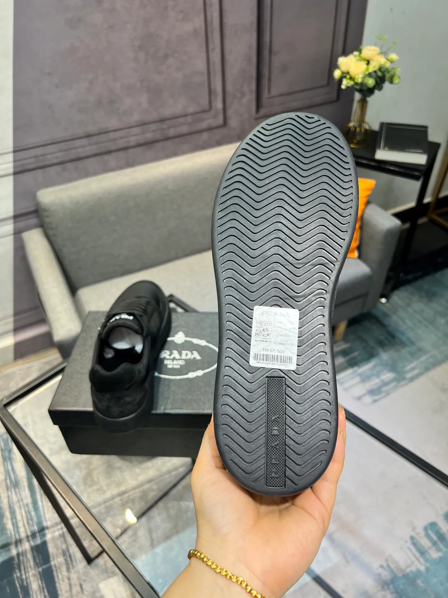 Men's men's shoes 💰440 [PRADA—Prada] latest model 🙈original replica! 👟👟👟Available here. The workmanship is top-notch. The upper is made of Italian 🇮🇹Imported calfskin. ❗️Breathable genuine leather lining @Suitable for travel. The original version has an enlarged engraved sole, making it suitable for all kinds of travels, showing low-key luxury. Let quality speak for itself. Color: Size: 38-44